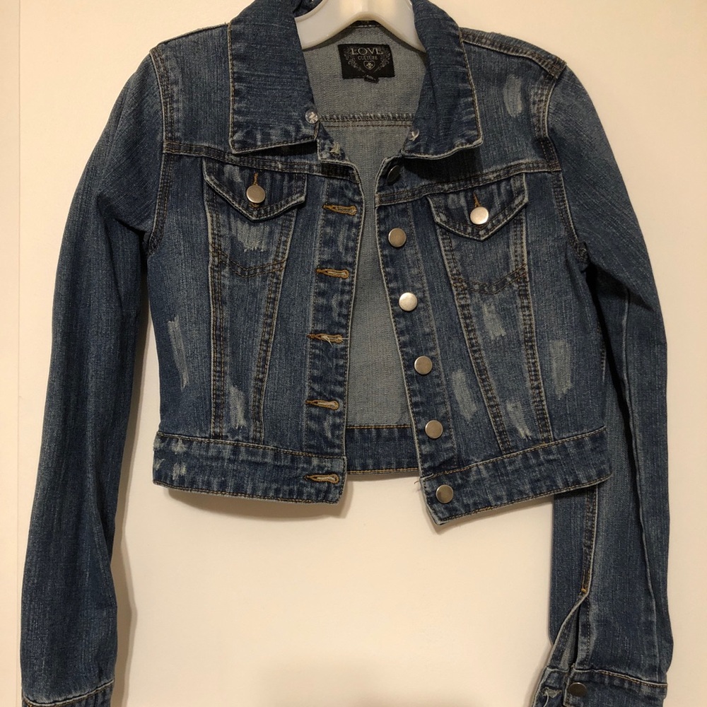 Love culture denim jacket